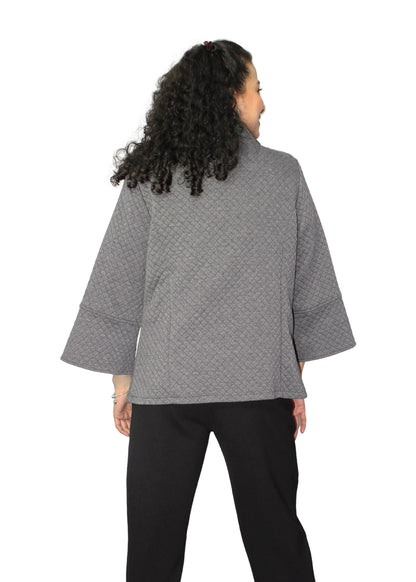 2250-3: Soft gray polyester cotton jacket.